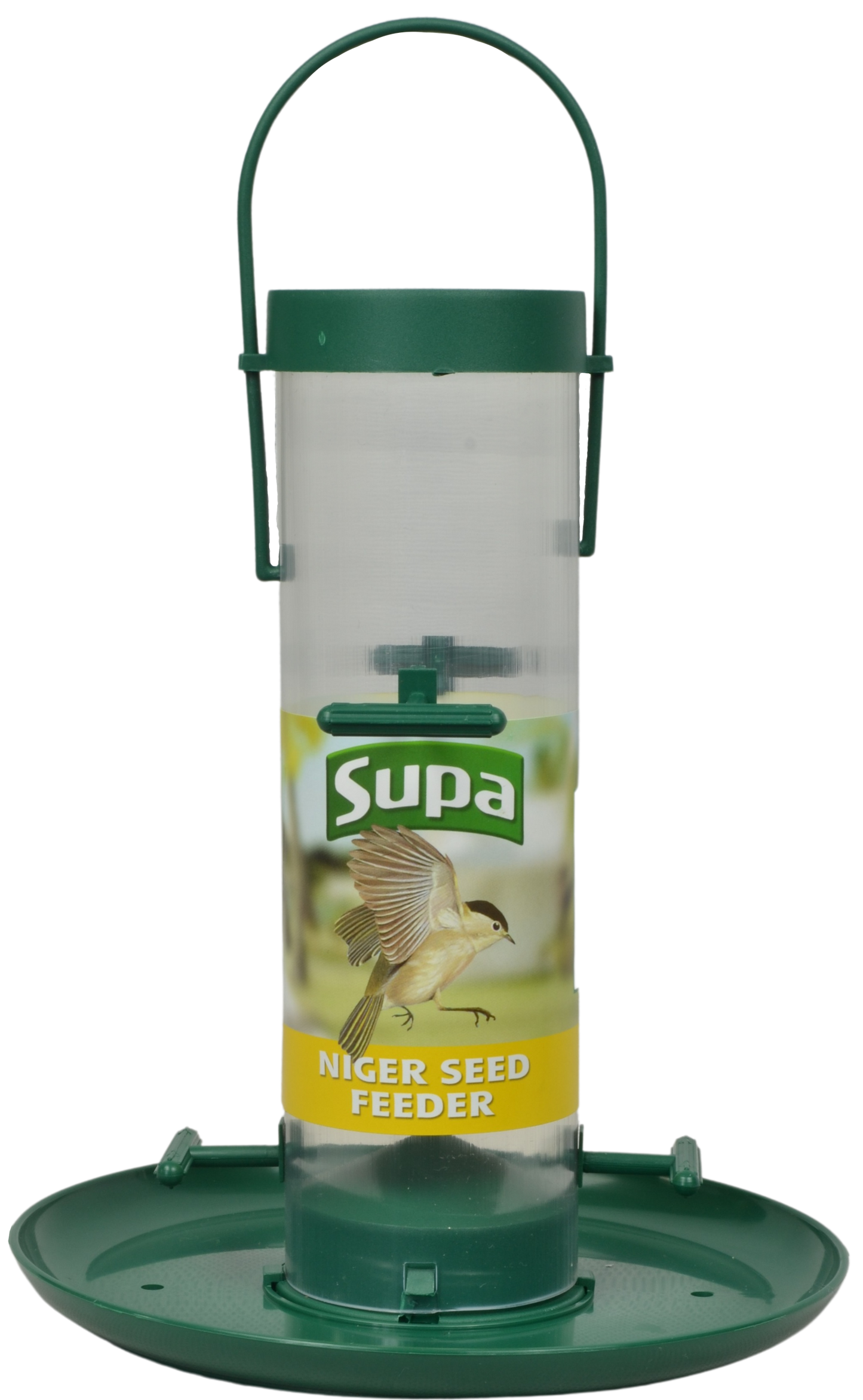 Supa Nyjer Seed Feeder With Tray 8 inch