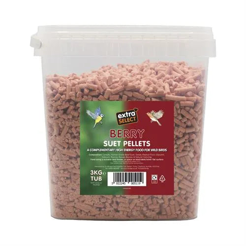 Extra Select Hi Energy Suet Pellets Berry