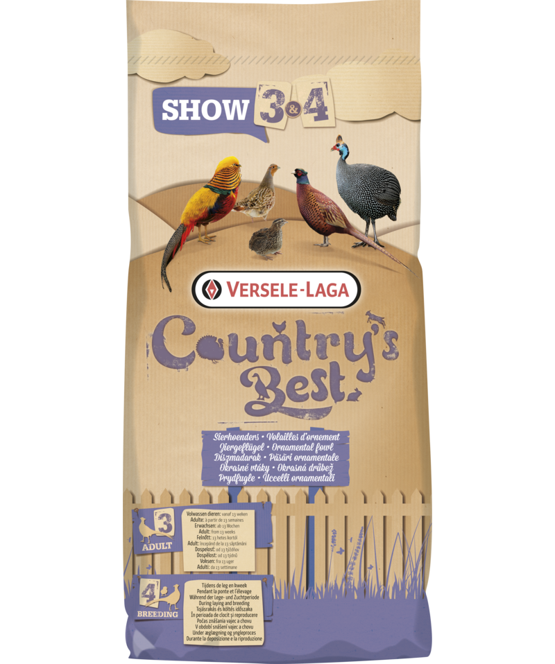 Versele Laga Show 3 Pellet 20kg - Free P&P