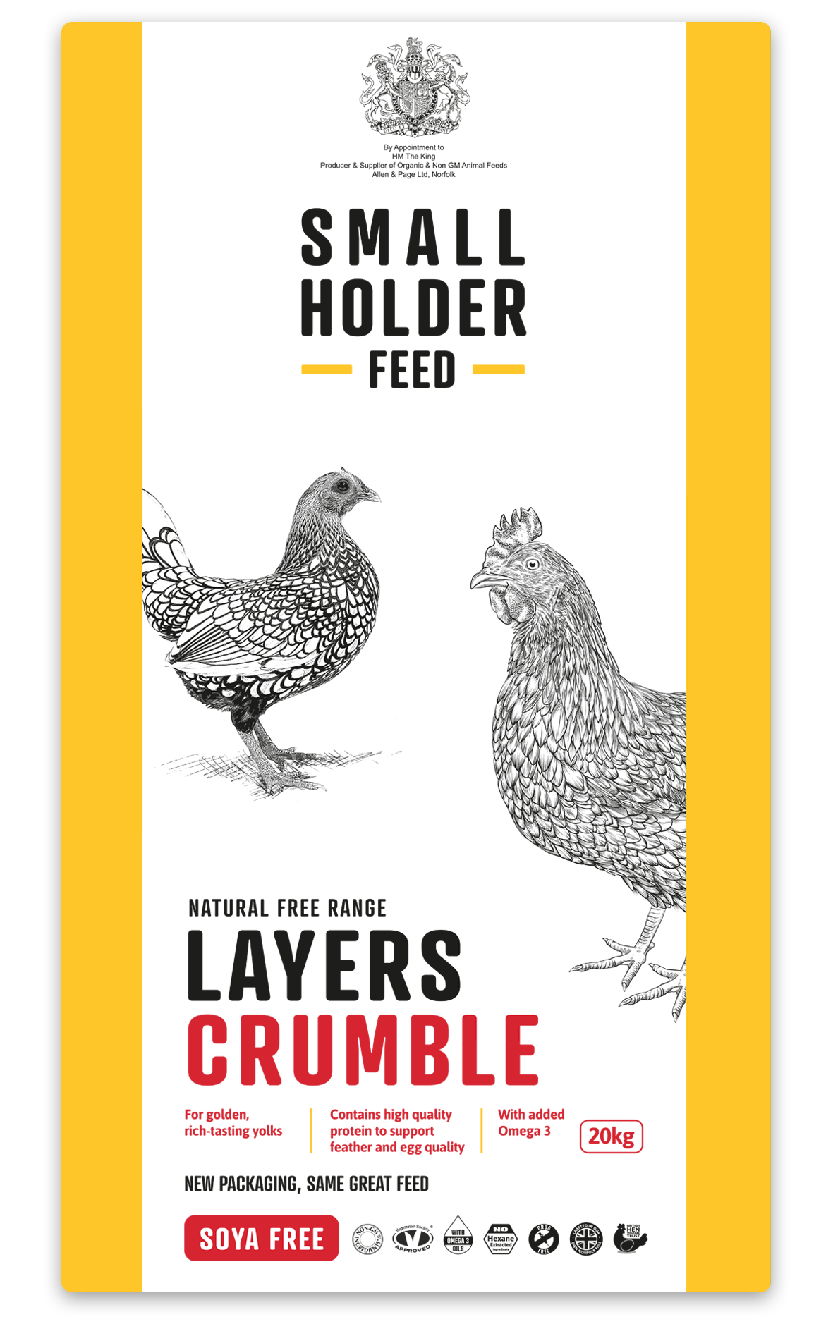 Allen & Page Complete Poultry Feed Layers Crumble