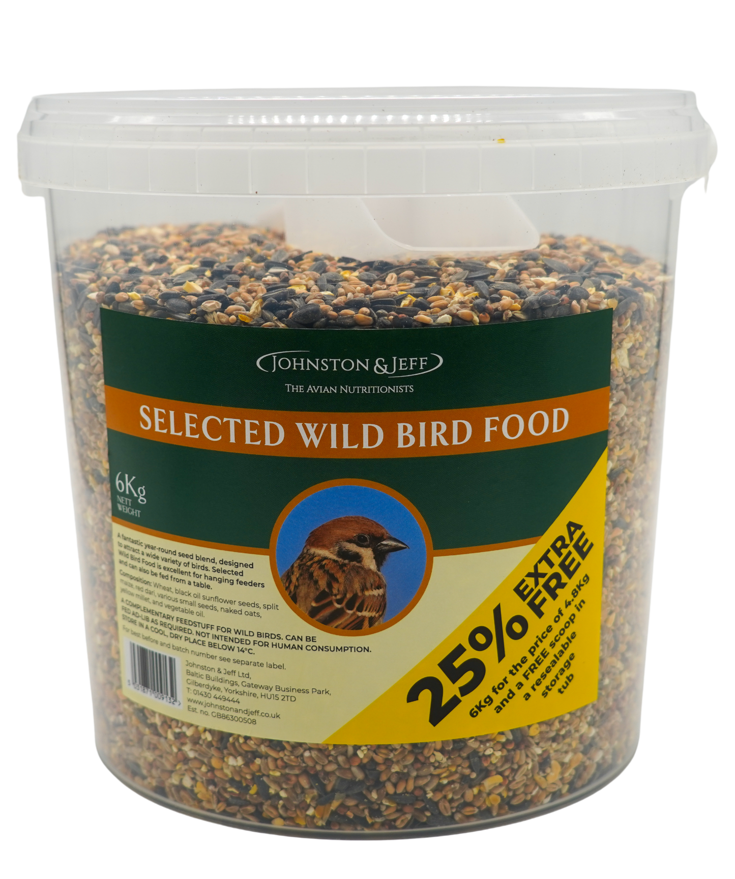 Johnston & Jeff Selected Wild Bird Seed Mix
