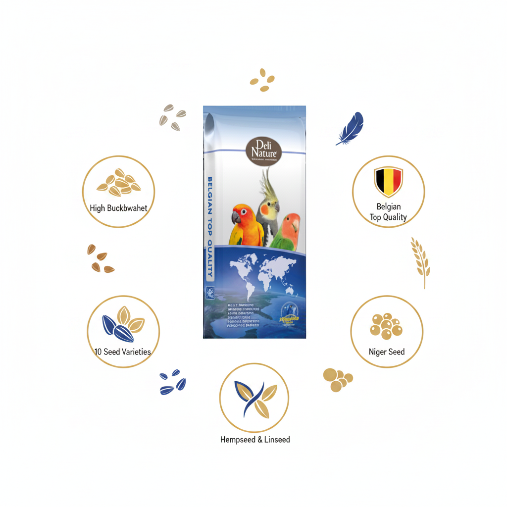 Deli Nature Lovebirds Premium Infographic