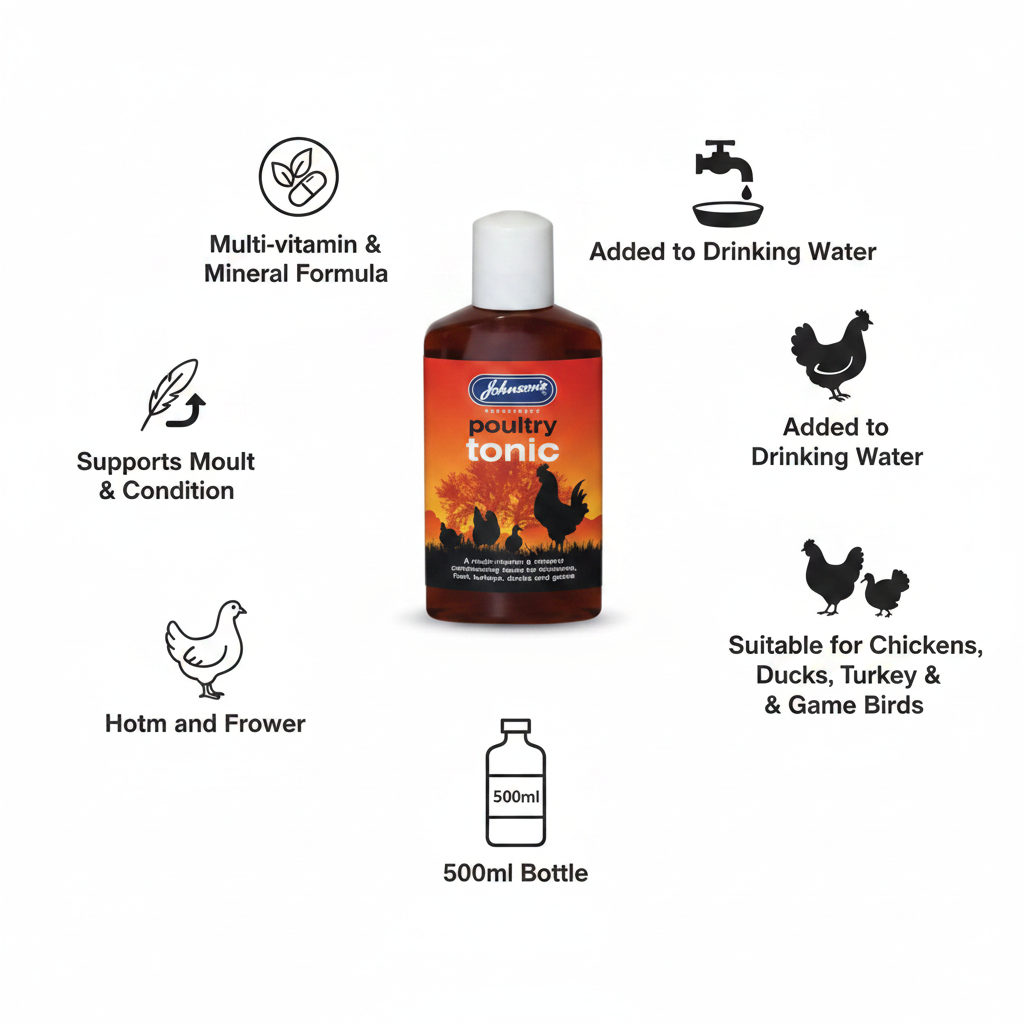Johnson's Poultry Tonic Infographic