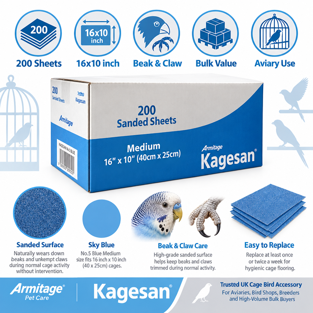 Kagesan No.5 Blue Bulk Case of 200 Infographic