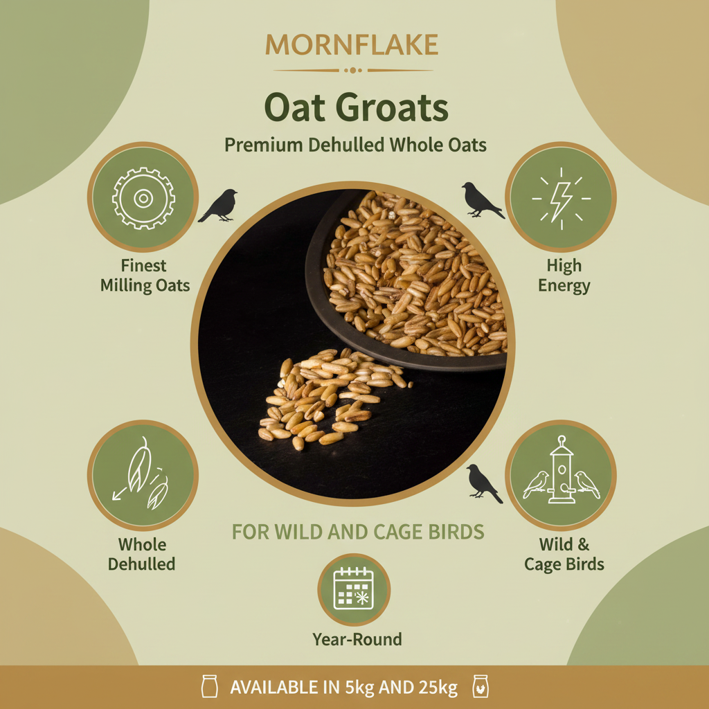 Mornflake Oat Groats Infographic