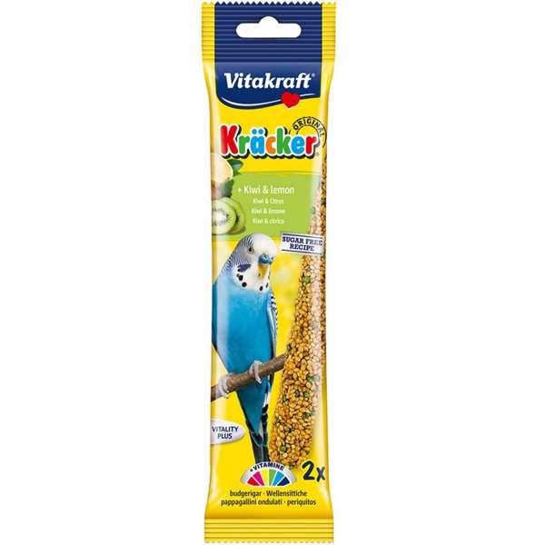 Vitakraft Budgie Kiwi & Citrus Kracker 60g - Case of 7