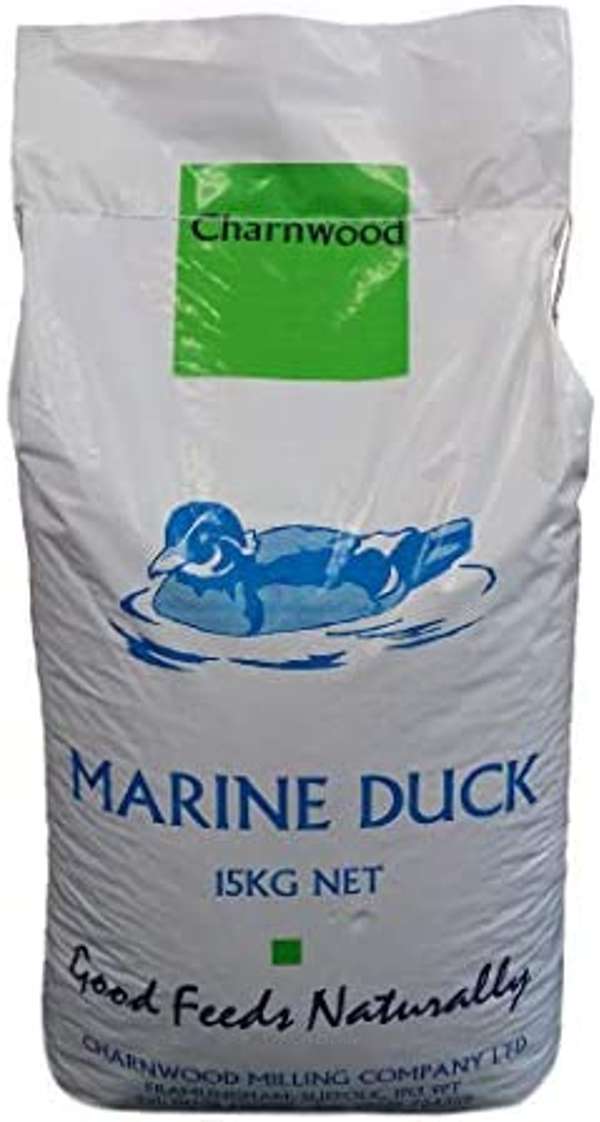 Charnwood Marine Duck Pellets 15kg - FREE P&P