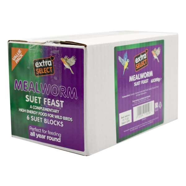 Extra Select Mealworm Suet Blocks