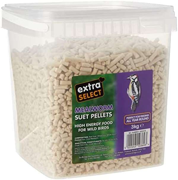 Extra Select Premium Suet Pellets Mealworm