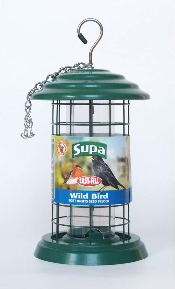 Supa Plastic Fortress Seed Feeder 8 inch