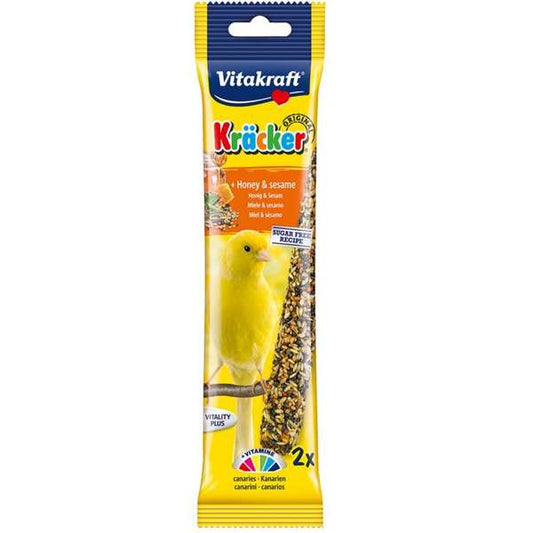 Vitakraft Canary Honey & Sesame Kracker 60g x 7