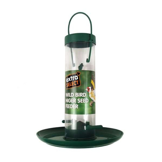 Extra Select Nyjer Seed Feeder With Tray 20cm