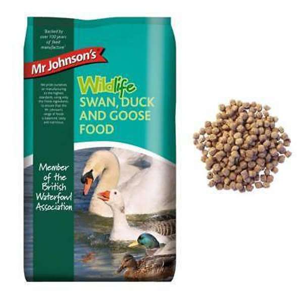 Mr Johnsons Wildlife Swan Duck & Goose Food 750g - Case of 6