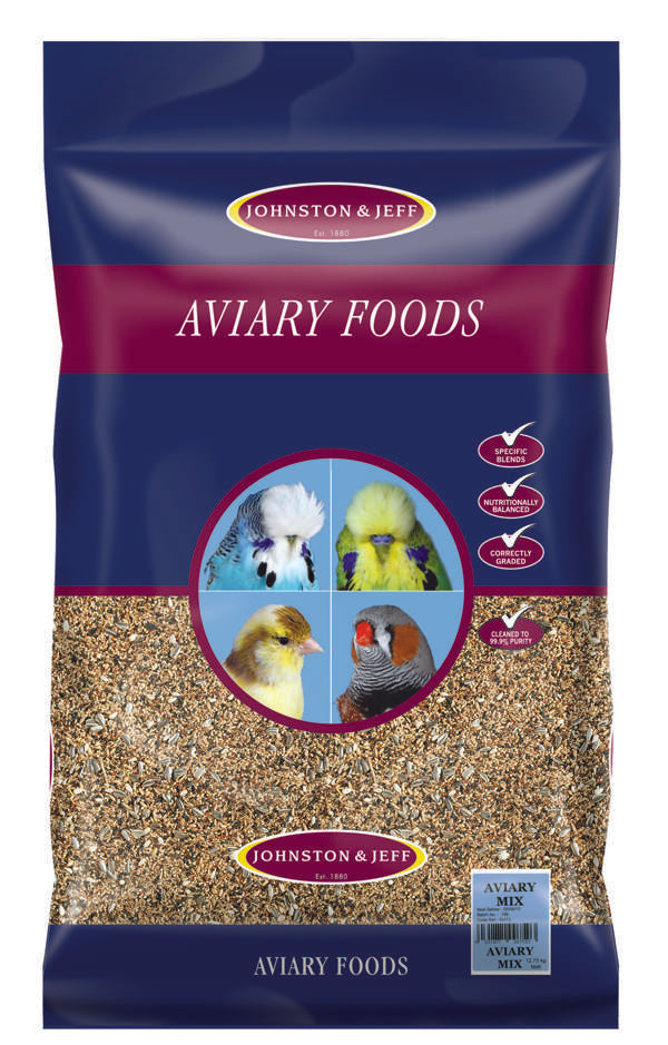 Johnston & Jeff Aviary Mixture 12.75kg - Buy 2 Bags Save 5%