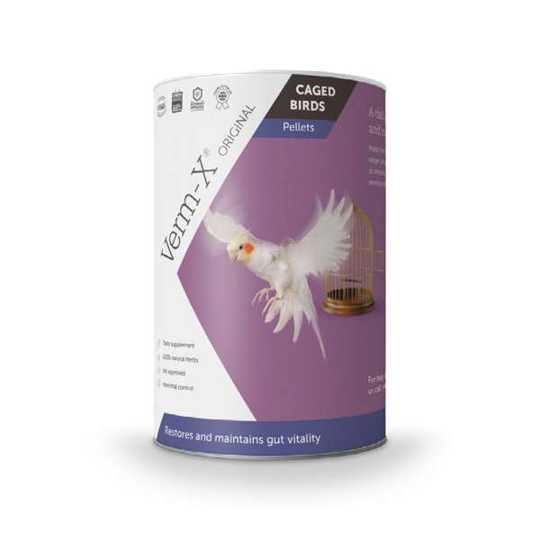 Verm-X Original Pellets For Caged Birds 100g