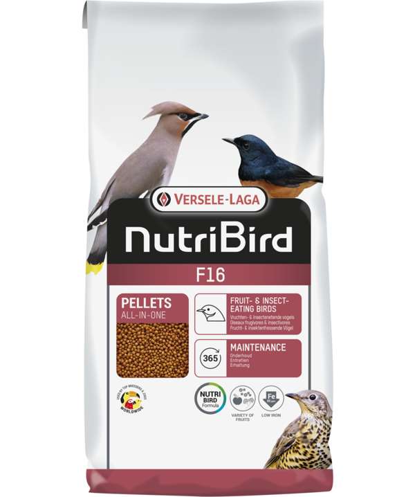Versele Laga Nutribird F16 10kg - ALLOW 14-21 DAYS FOR DELIVERY