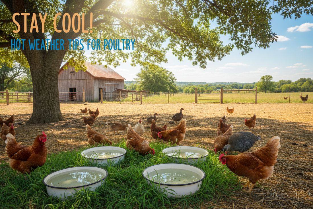 Hot Weather Tips for Your Poultry Flock