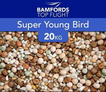 Bamfords Top Flight Pigeon Super Young Bird 20kg - Free P&P