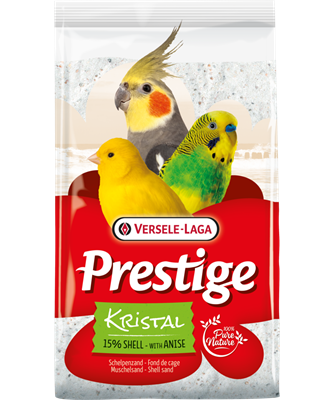 Versele Laga Prestige Kristal Shell Sand  25kg -  Free P&P