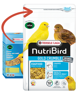 Versele-Laga Gold Crumble Dry Eggfood for Canaries