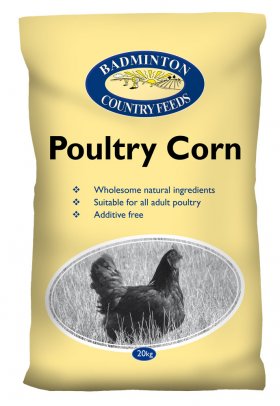 Badminton Poultry Corn 20kg - FREE P&P