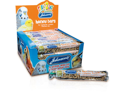 Johnson's Veterinary Canary & Finch Honey Bars Case of 40