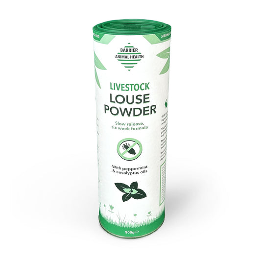 Barrier Animal Health Livestock Louse Powder - 500g Shaker
