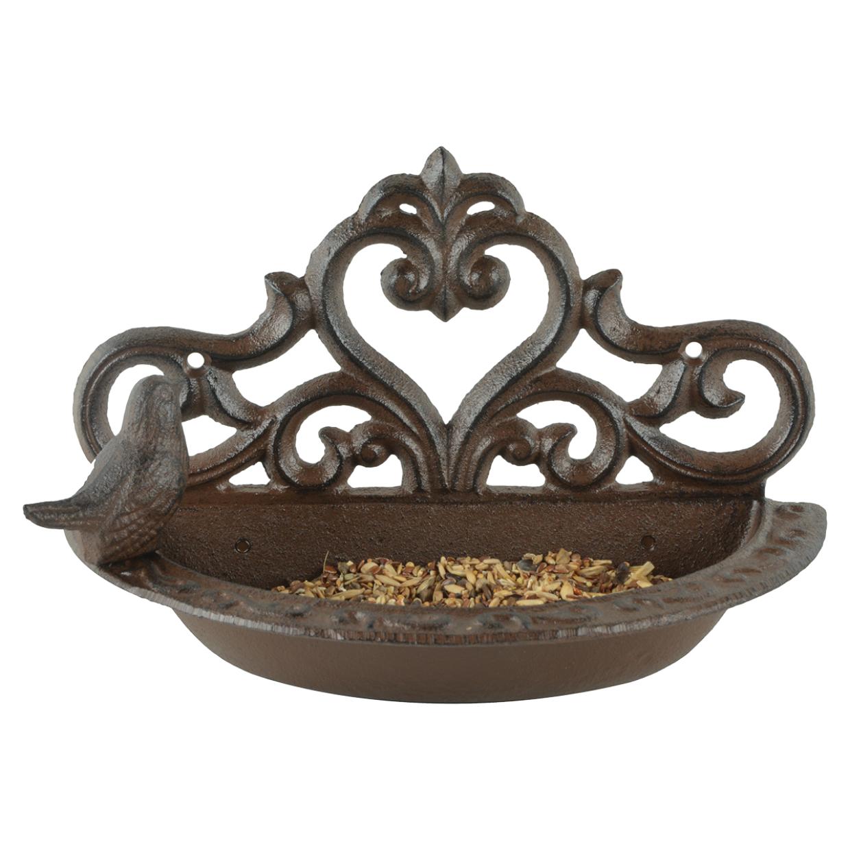 Fallen Fruits Esschert Design Bird Feeder Brown Cast Iron BR26