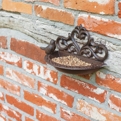 Fallen Fruits Esschert Design Bird Feeder Brown Cast Iron BR26