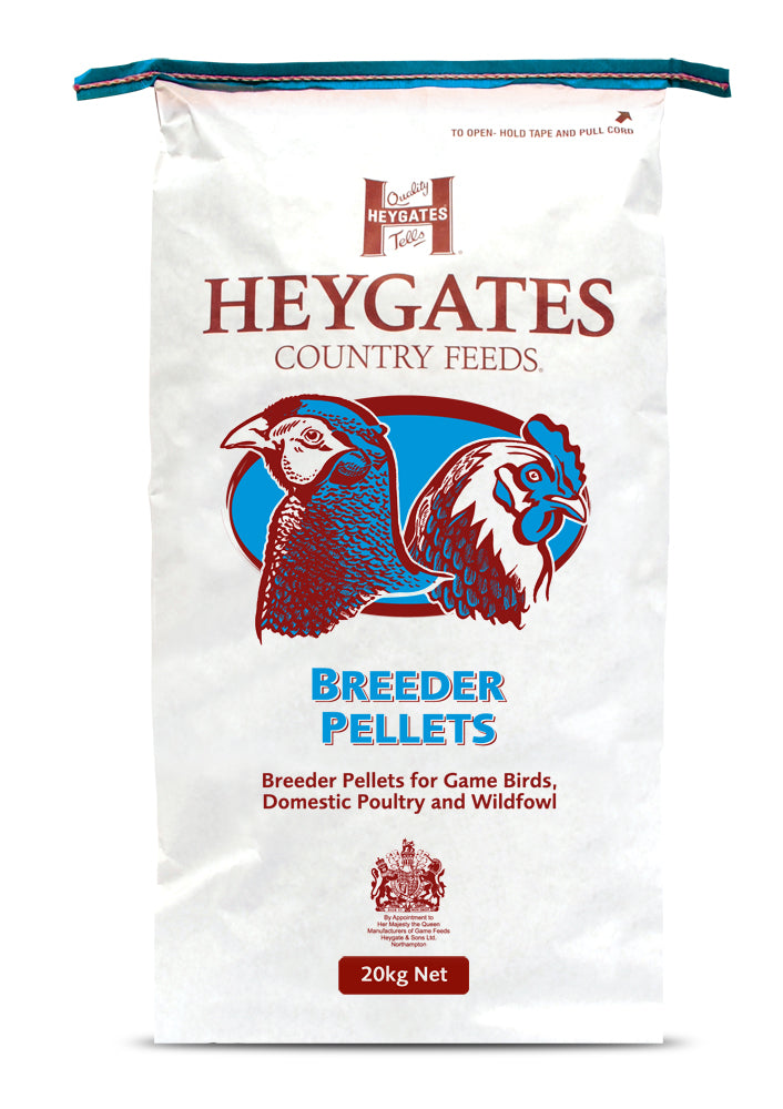 Heygates Number 6 Breeder Pellets 20kg - Free P&P