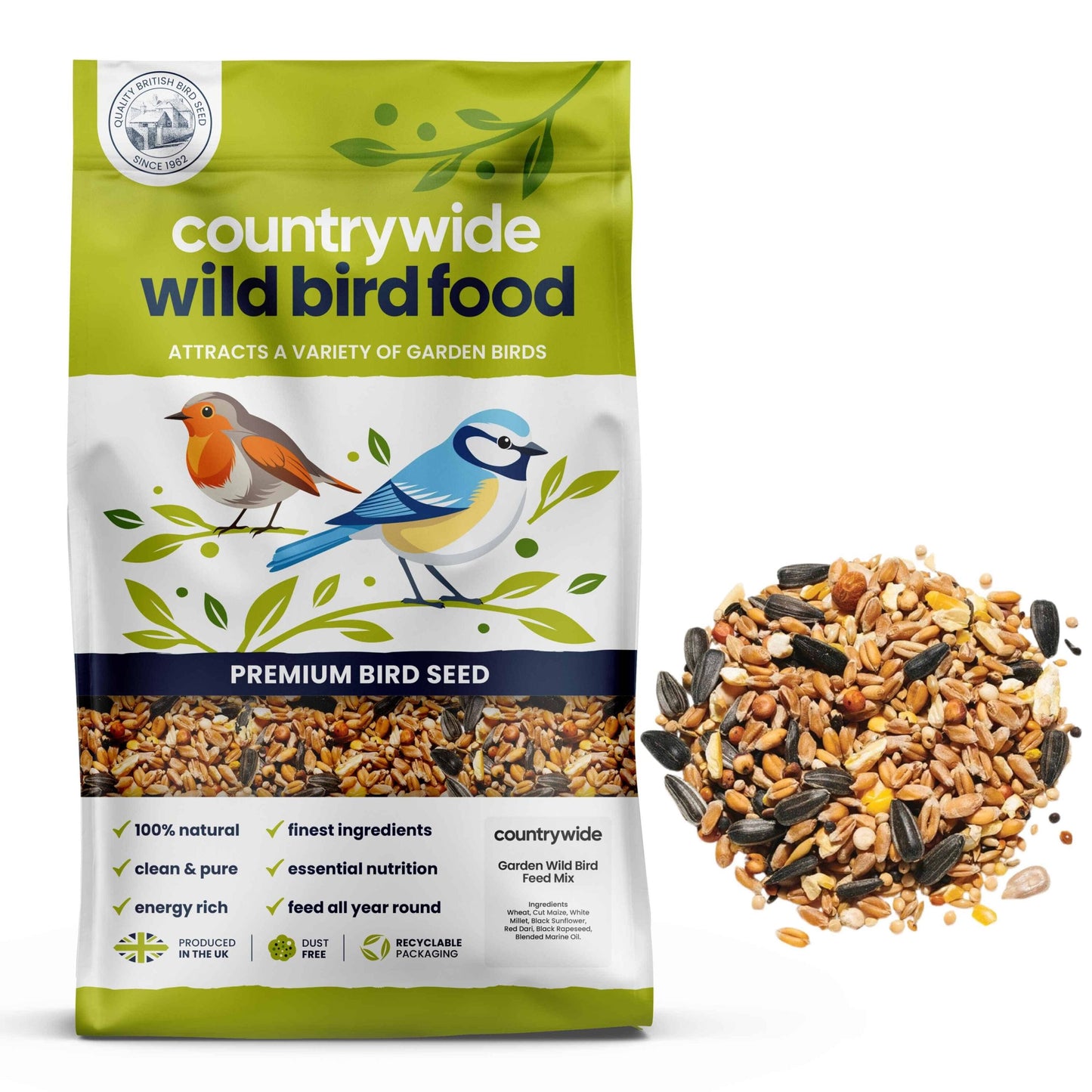 Countrywide Garden Wild Bird Mix 20kg