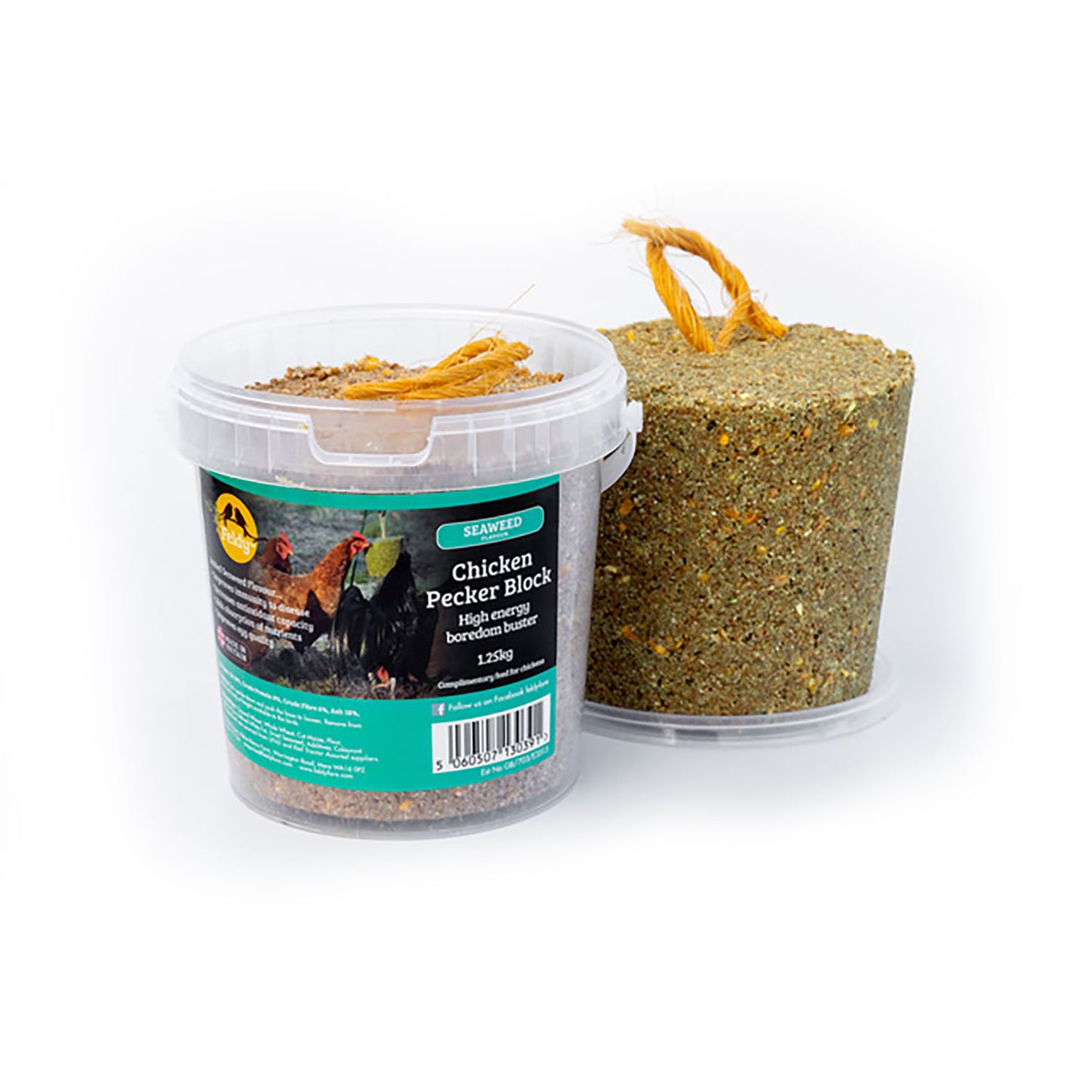 Feldy Chicken Pecker Block Seaweed 1.25Kg
