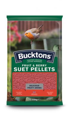 Bucktons Fruit Berry Suet Pellets 12.55kg
