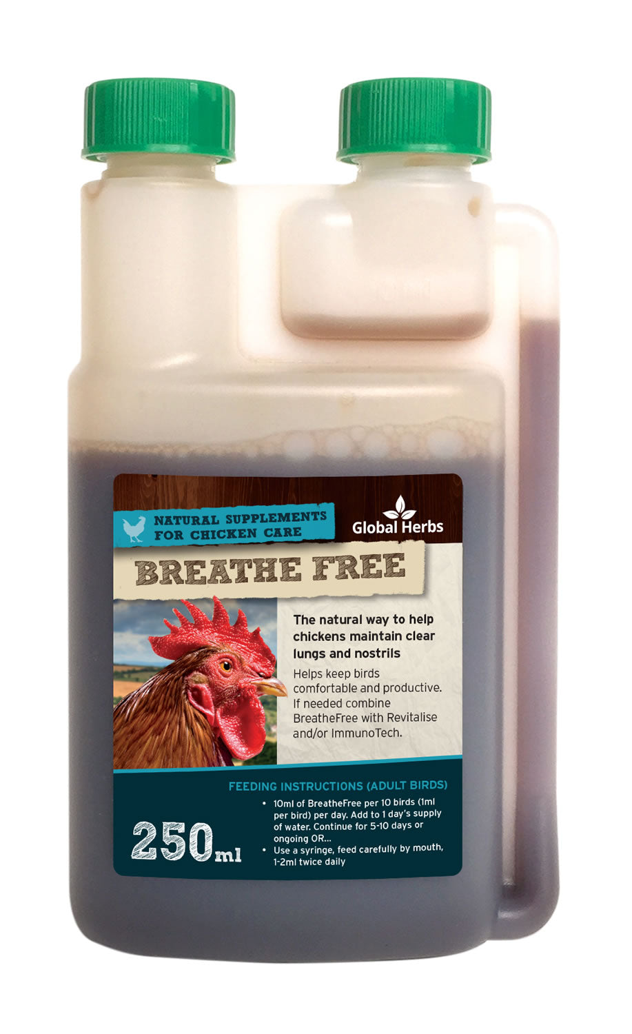 Global Herbs Poultry Breathe Free 250ml