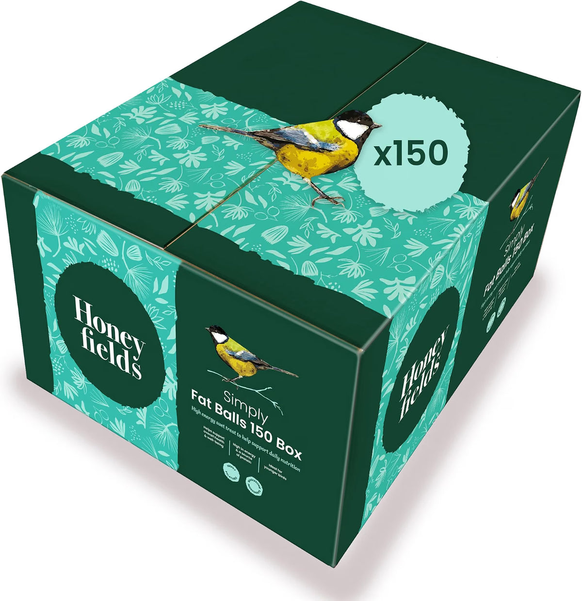 Honeyfields Simply Fat Balls No Nets 150 Balls - Free P&P