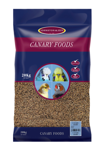 Johnston & Jeff Canary Light Show (No Rapeseed) 20kg - Free P&P