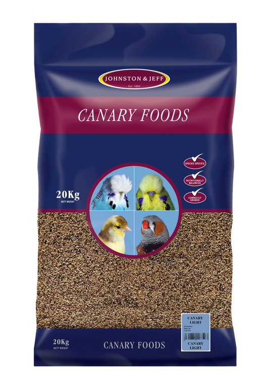 Johnston & Jeff Canary Light Show (No Rapeseed) 20kg - Free P&P