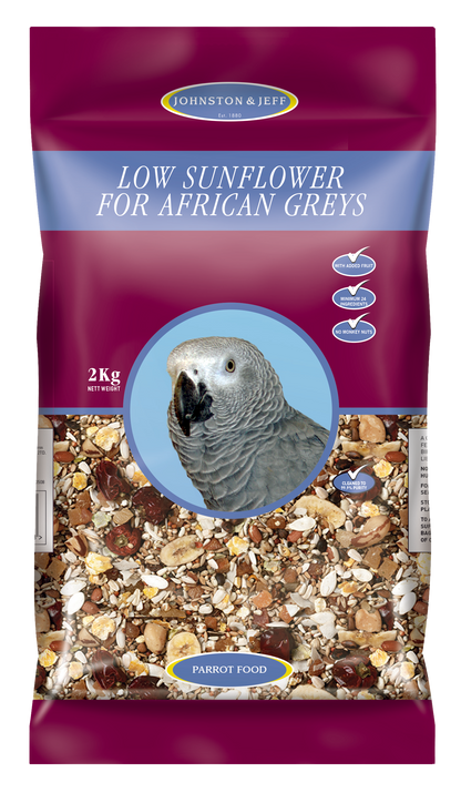 Johnston & Jeff Low Sunflower For African Greys