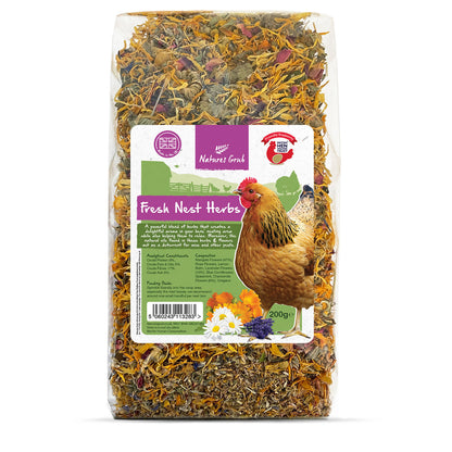 Natures Grub Fresh Nest Herbs 200g