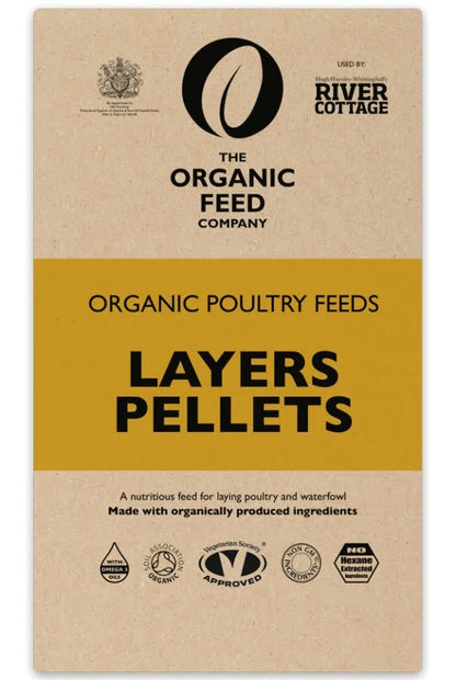 Allen & Page Organic Layers Pellets 20kg - FREE P & P