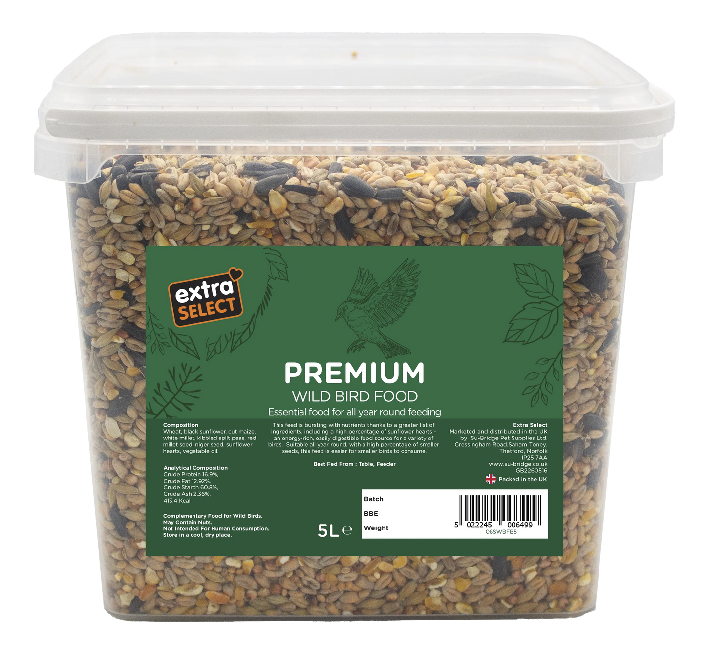 Extra Select Premium Wild Bird Food