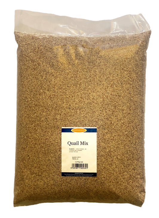 Johnston and Jeff Quail Mix 12.75kg - Free P&P