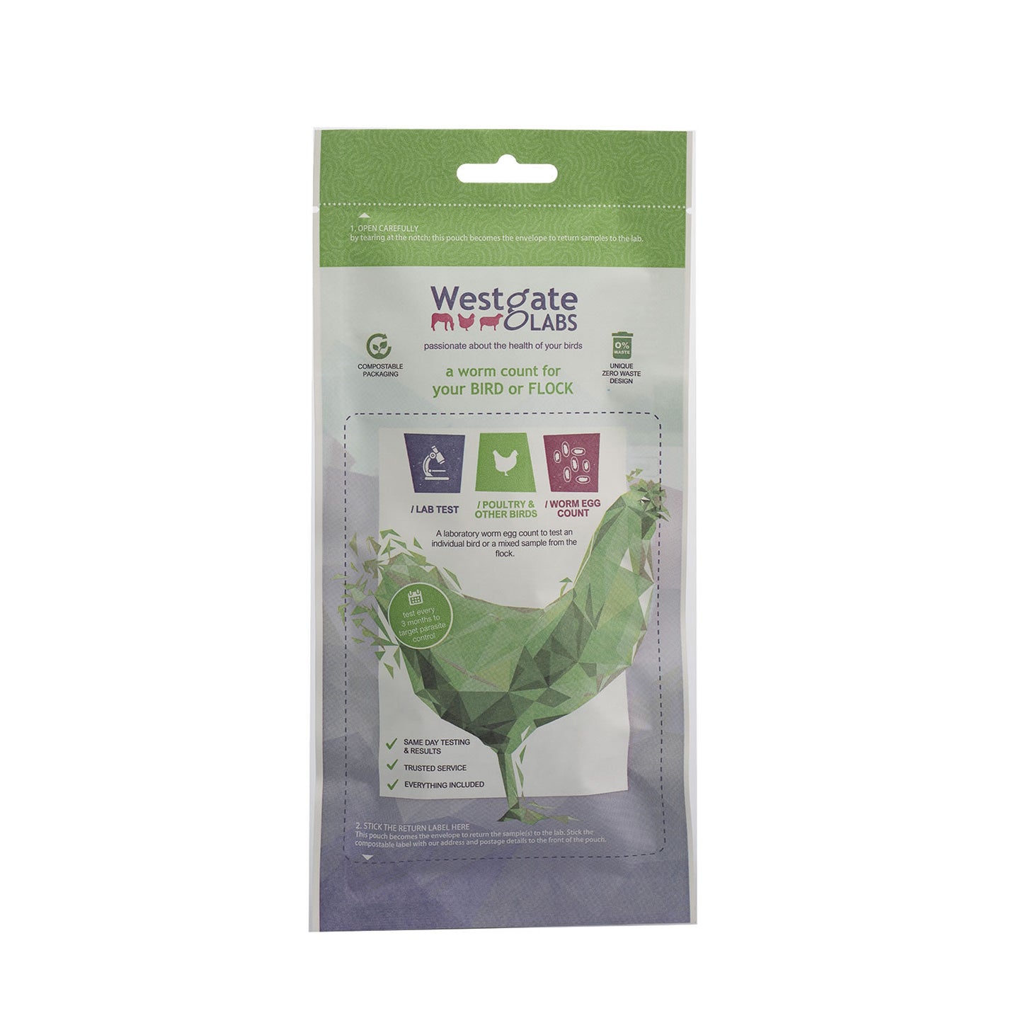 Westgate Laboratories Worm Count Kit for Chickens