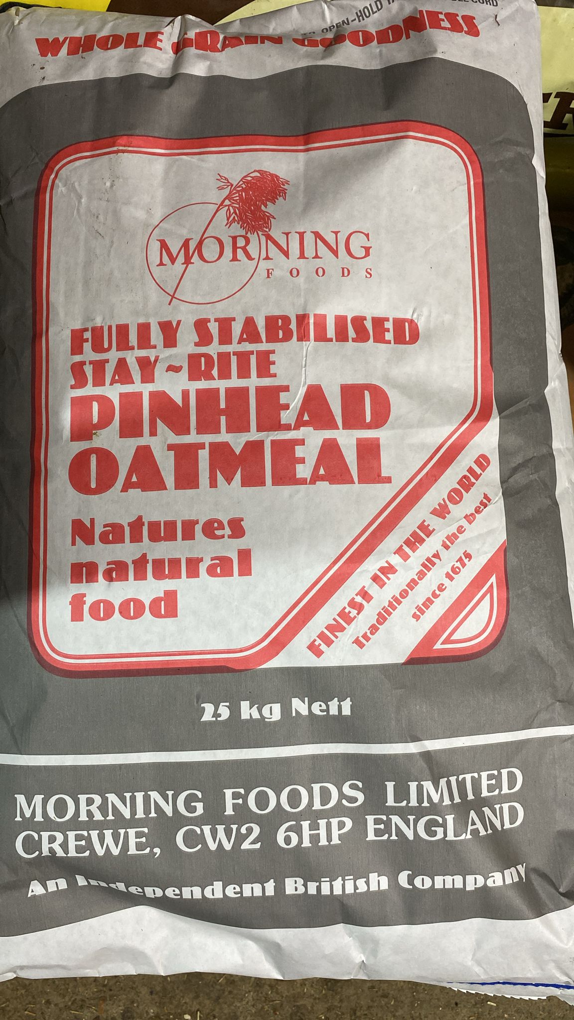 Mornflake Pinhead Oatmeal