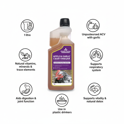 Apple & Garlic Cider Vinegar