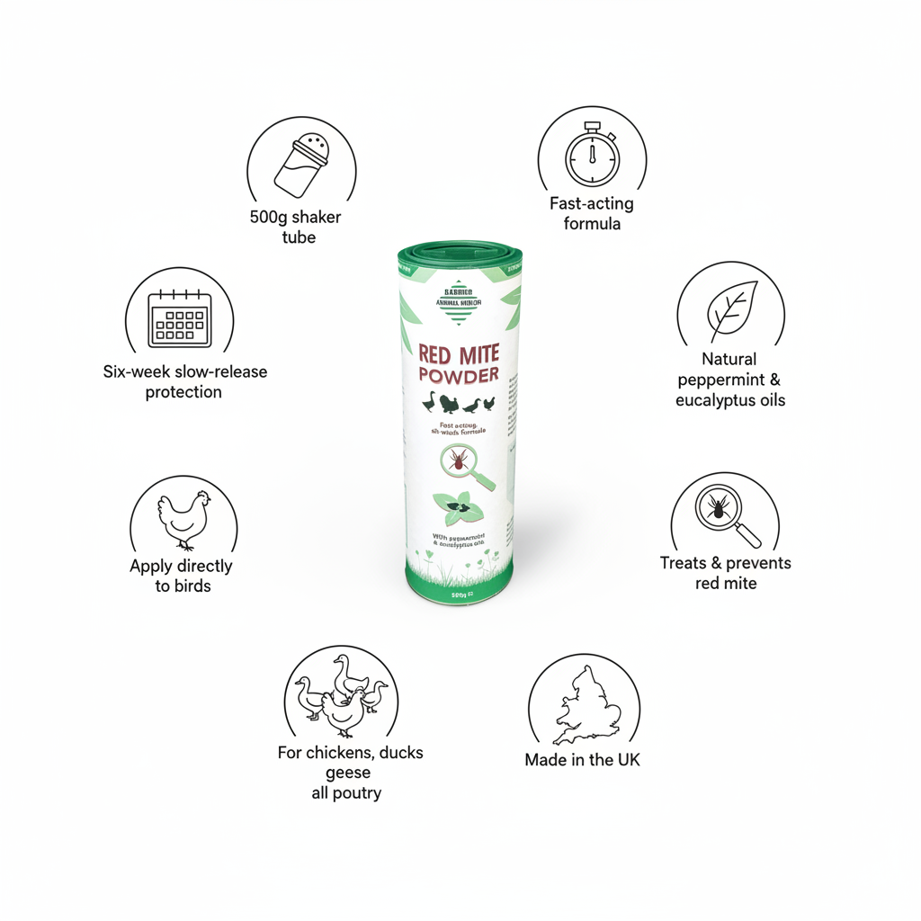 Barrier Animal Health Red Mite Powder 500g