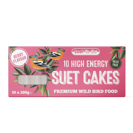 Suet To Go Suet Block Berry Flavour 280g - Pack of 10
