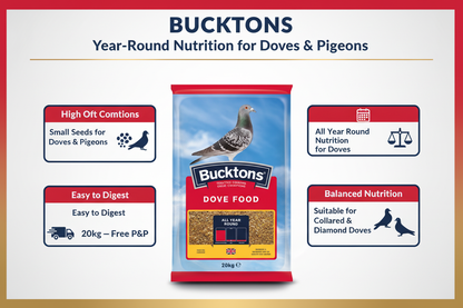 Bucktons Dove Food Infographic