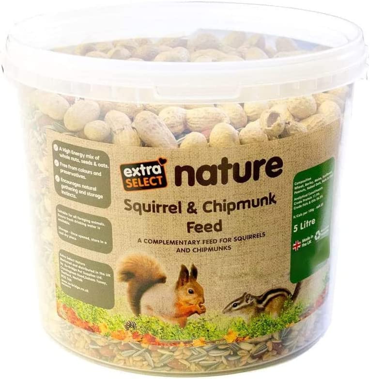 Extra Select Squirrel & Chipmunk Feed 5 Litre