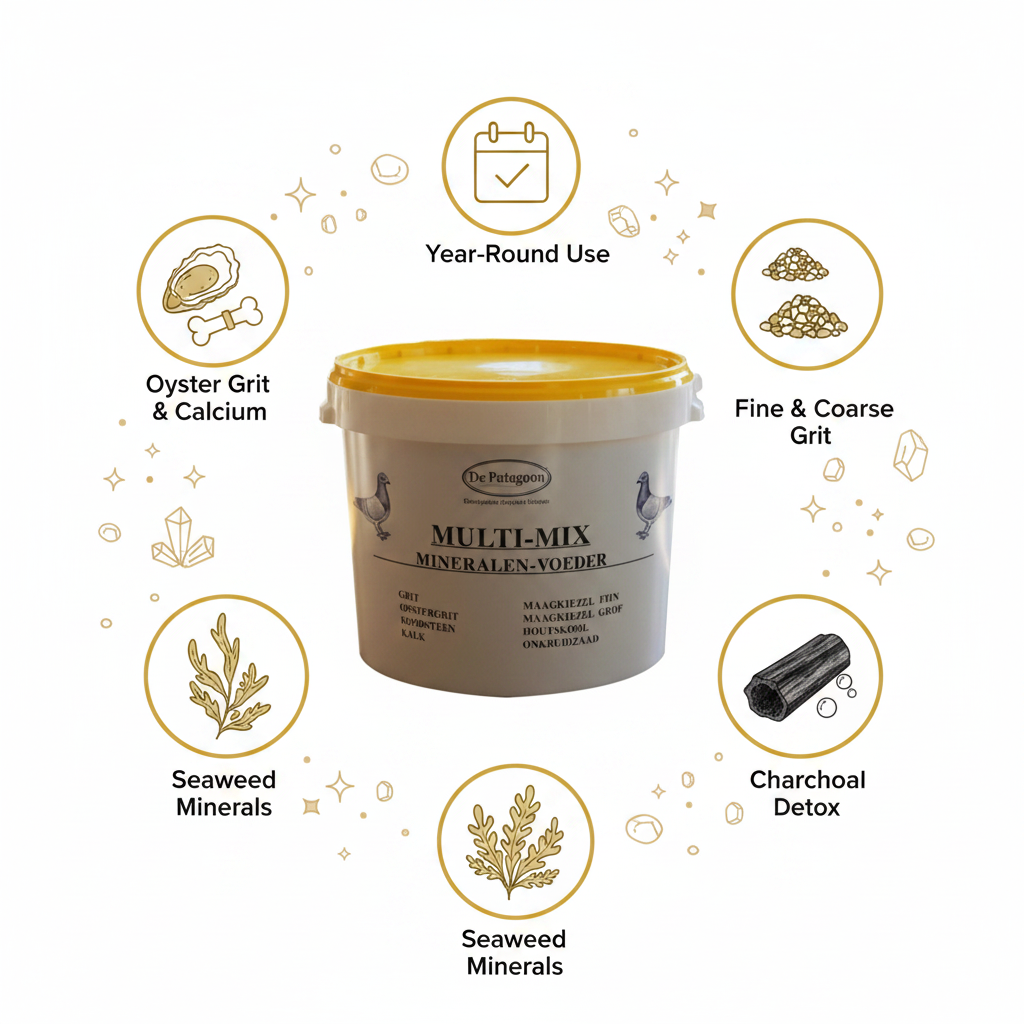 De Patagoon Gold Blend Multi-Mix Infographic